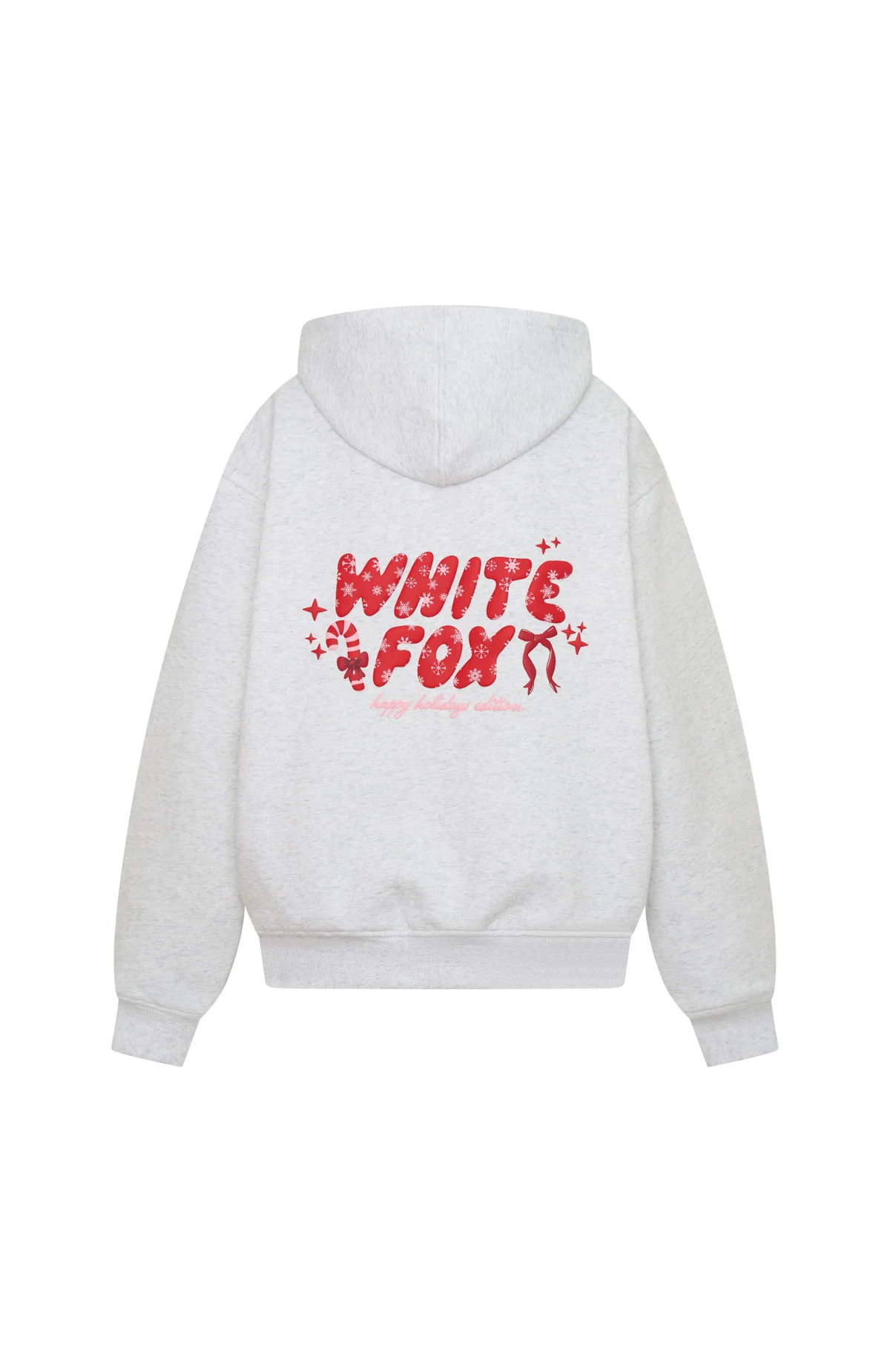 Christmas Feeling Oversized Hoodie Grey Marle