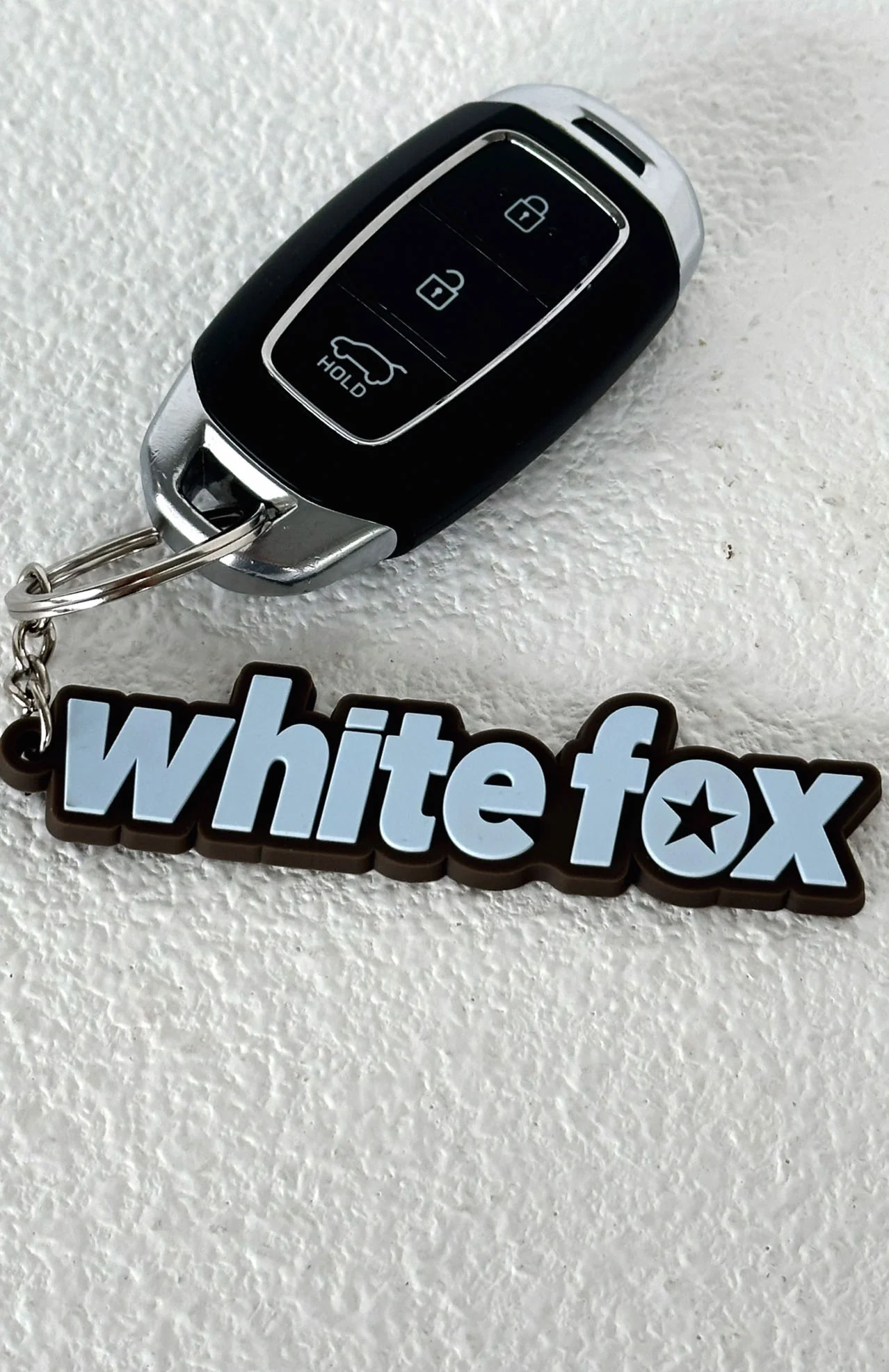 From The Archives Gigi Keychain Chocolate/Baby Blue