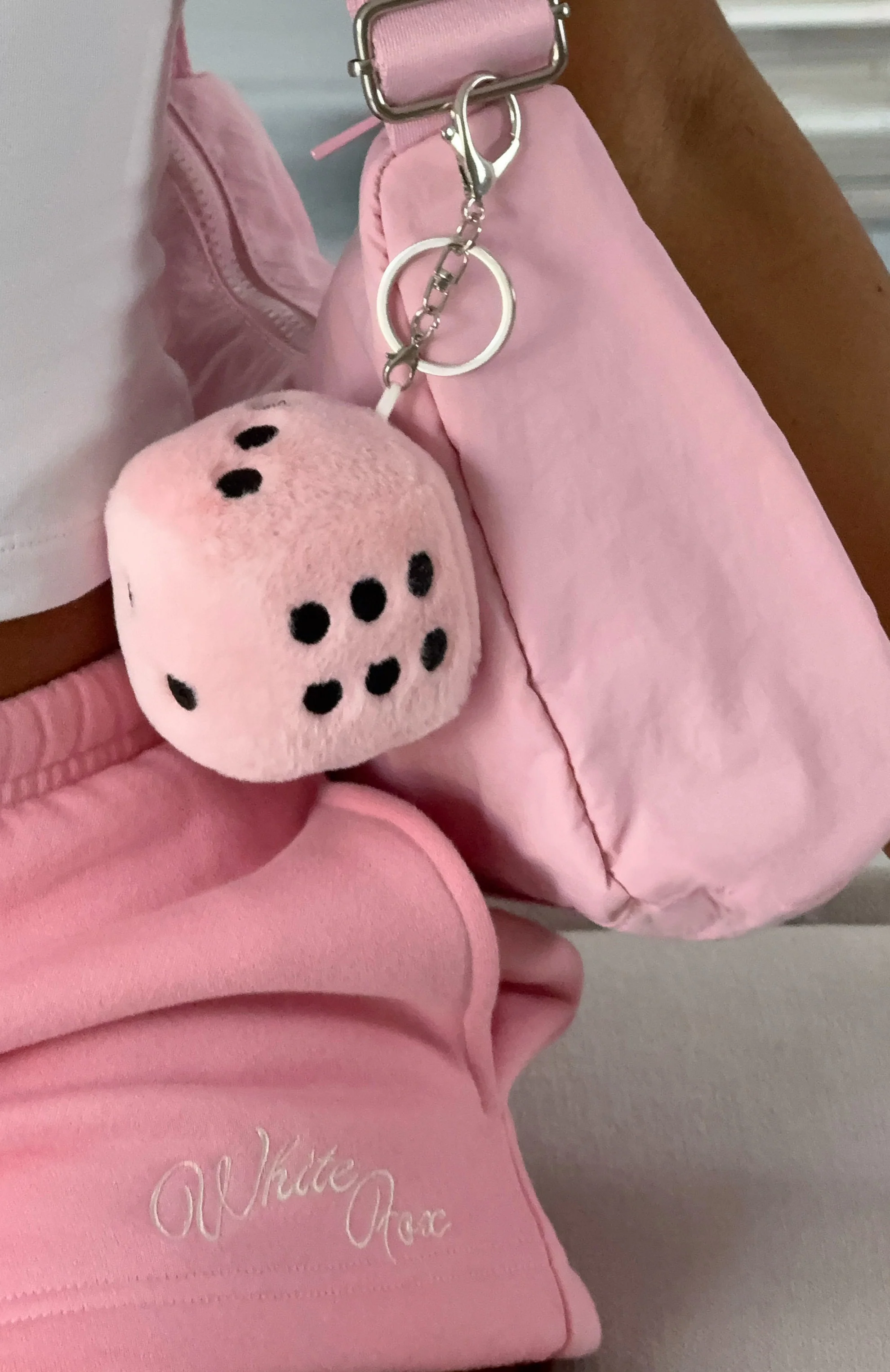 Lucky Thirteen Heidi Keychain Baby Pink