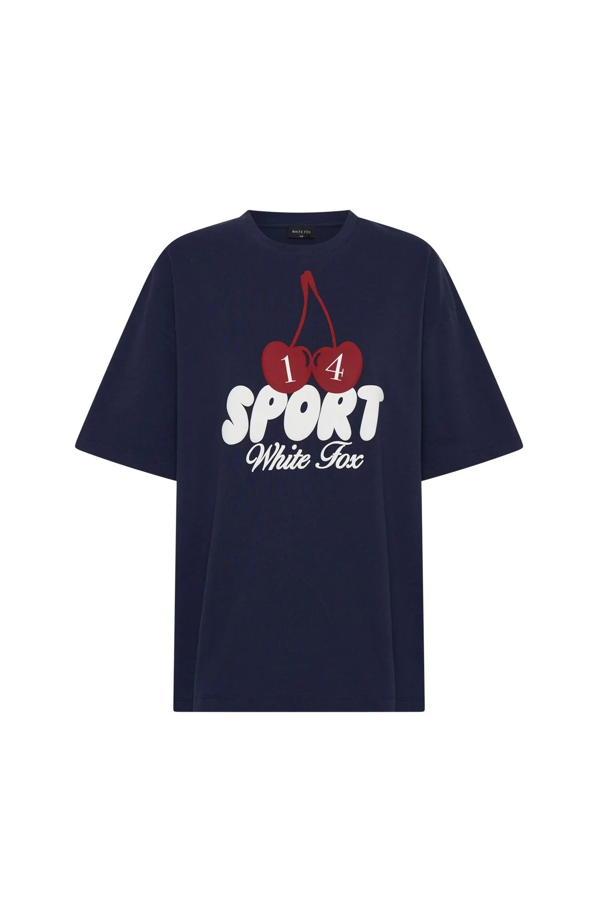 Club 14 Peyton Oversized Tee Navy