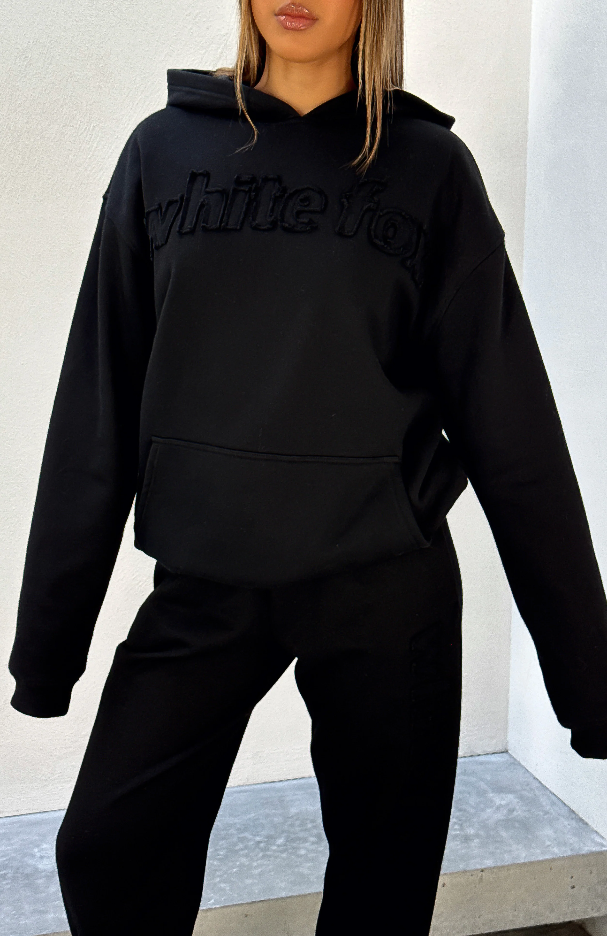 From The Archives Lexi Oversized Hoodie Black