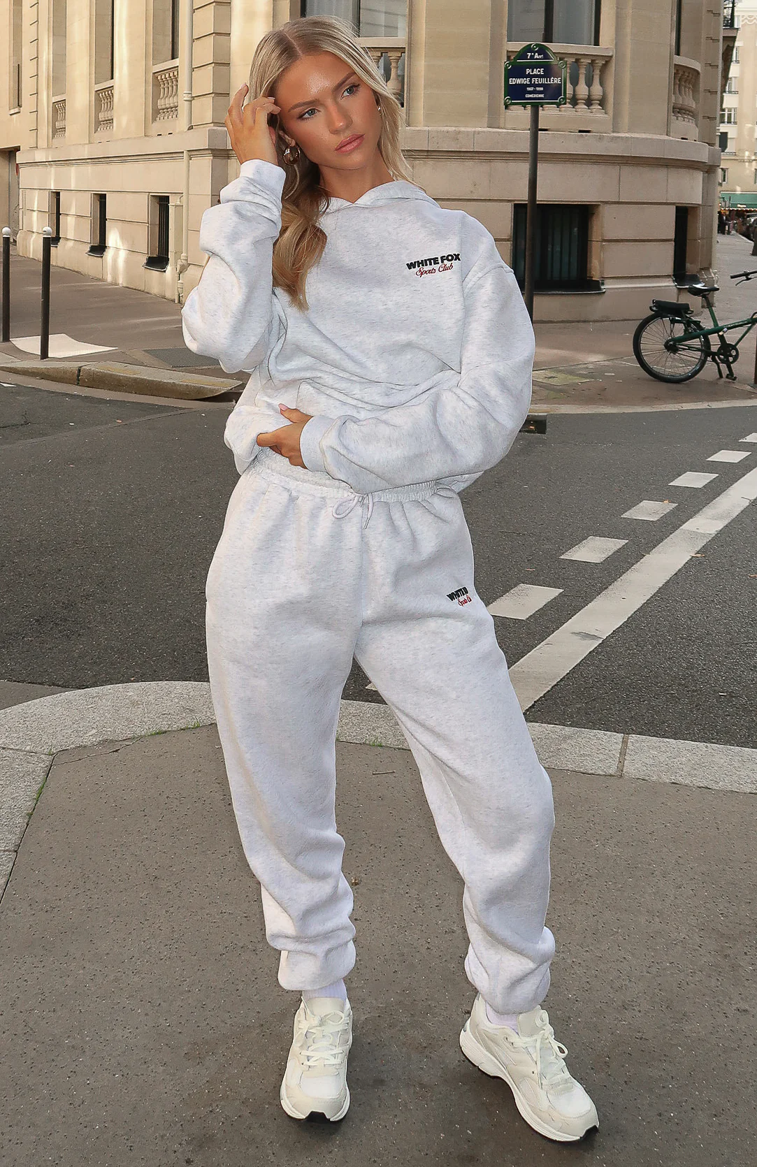 Club 14 Izzy Sweatpants Grey Marle