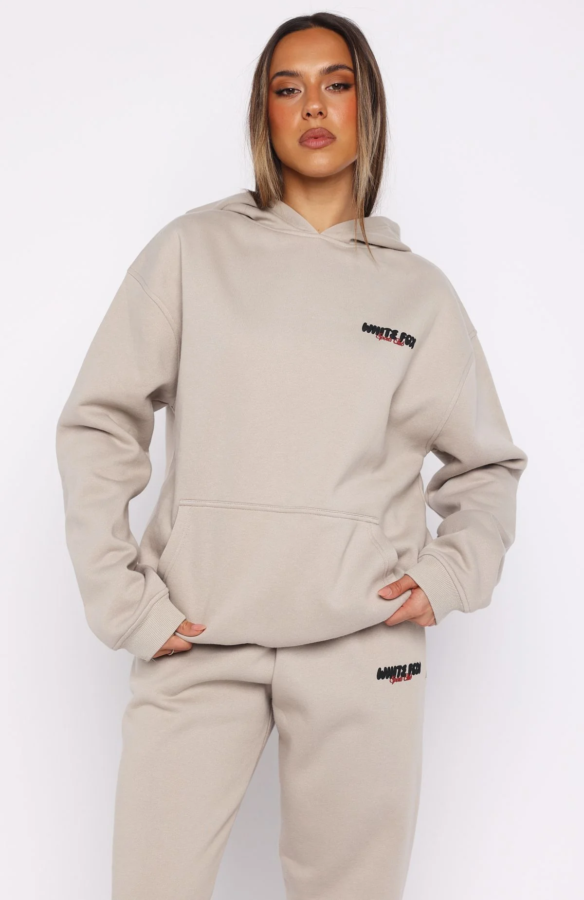 Club 14 Trinity Oversized Hoodie Moon