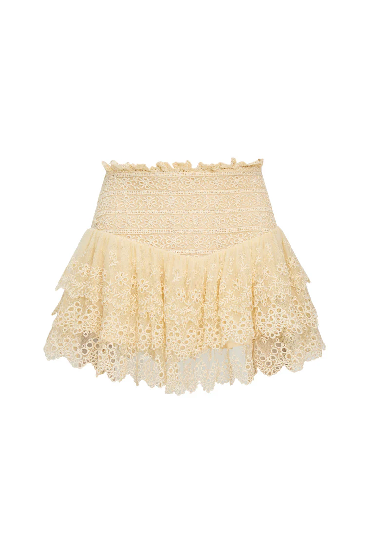 Limina Ruffle Mini Skirt