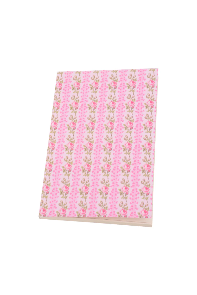 LSF Printed Notebook - STRAWBERRY MACAROON