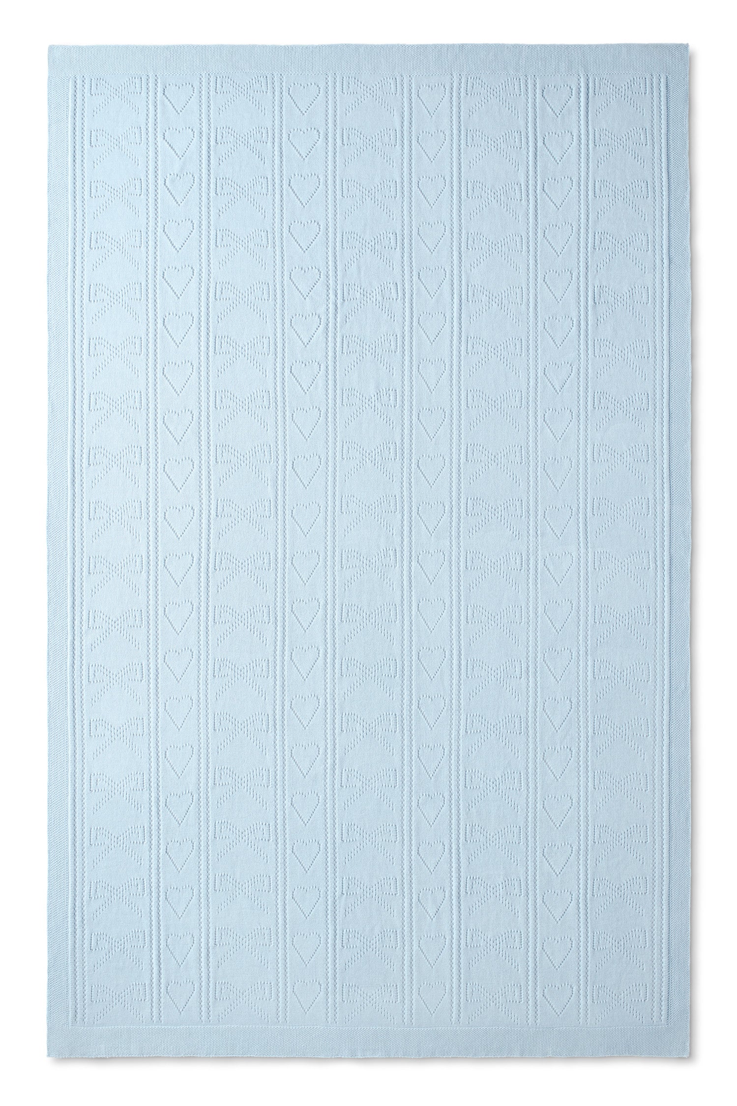 Pointelle Throw Blanket- MOONLIGHT