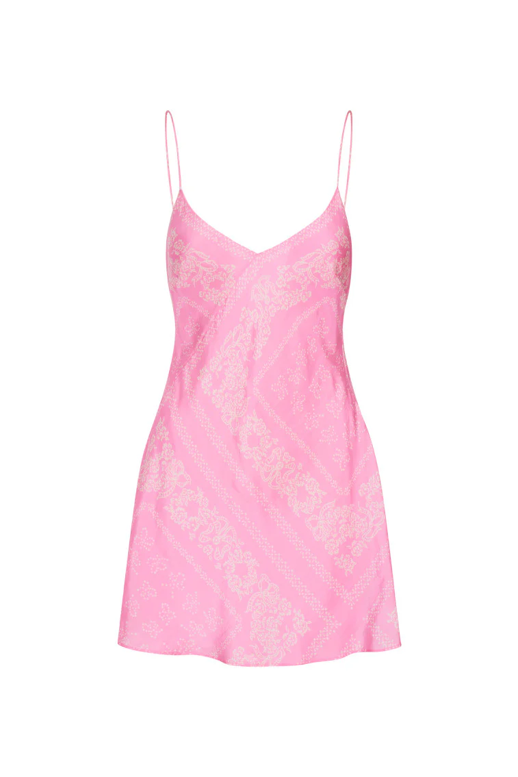 Raja Bandana Mini Dress