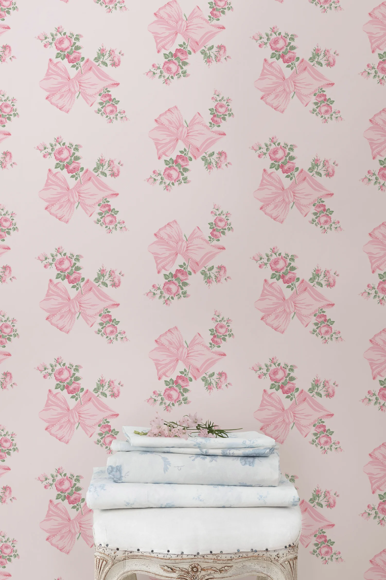 Rosa Beaux Standard Wallpaper