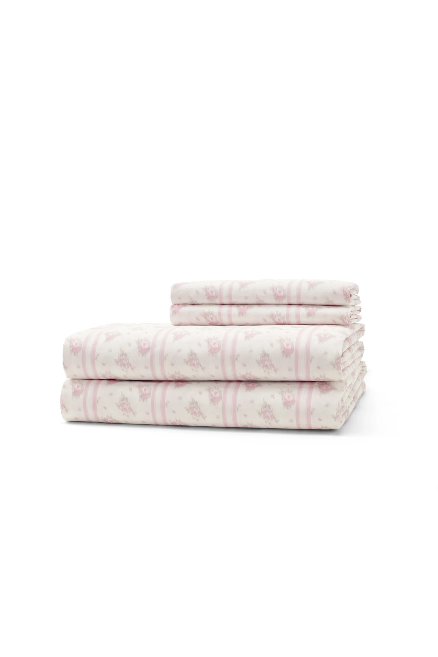 King Floral Sheet Set