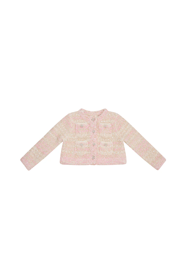 Girls Loki Knit Cardigan
