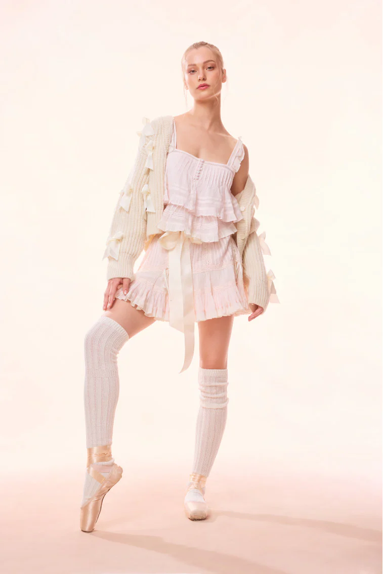 Trevina Cotton Mini Skirt