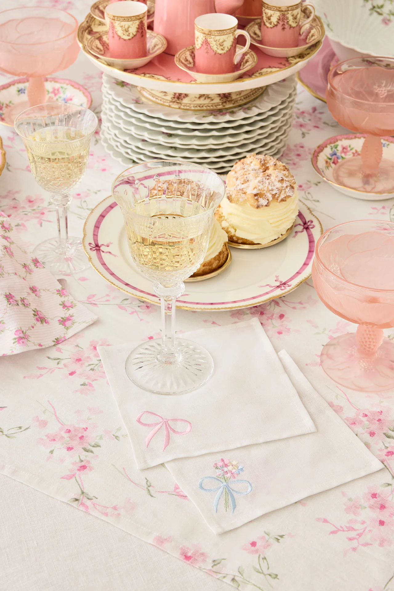 Bow Cocktail Napkins Set Of 4