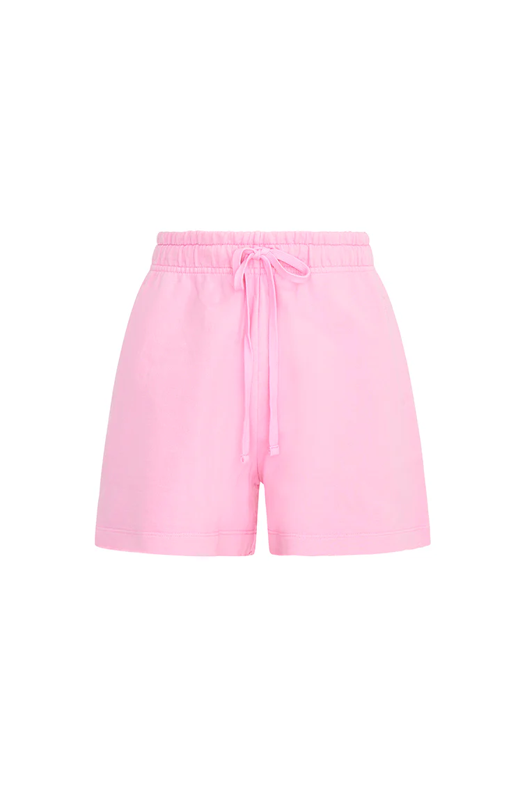 Zenaida Fleece Logo Shorts
