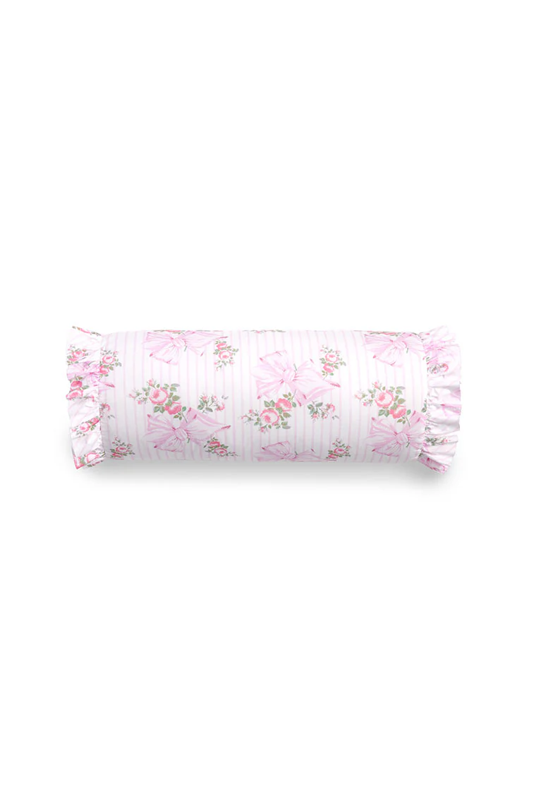 Ruffle Bolster Pillow