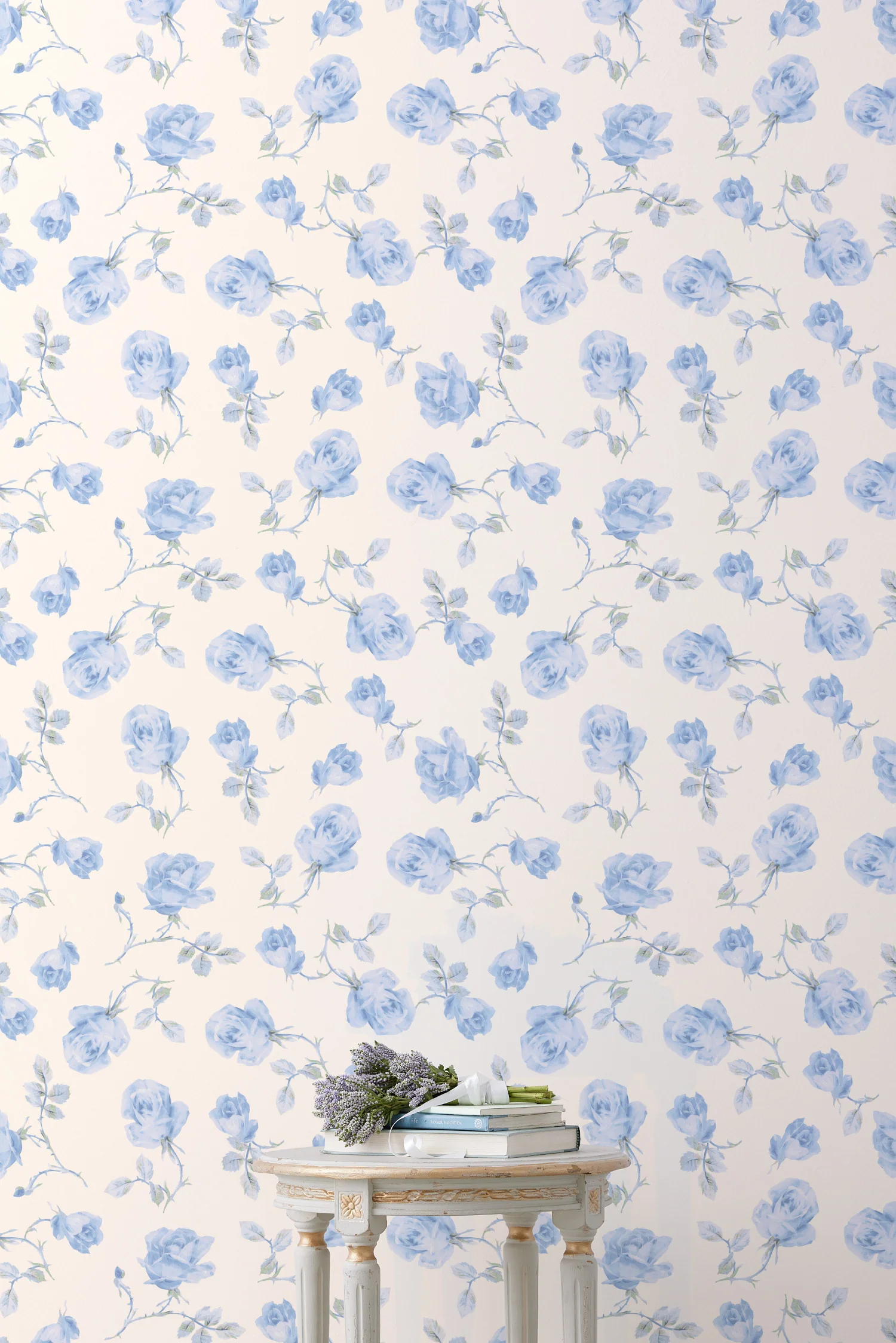 Ribbon Rosa Standard Wallpaper