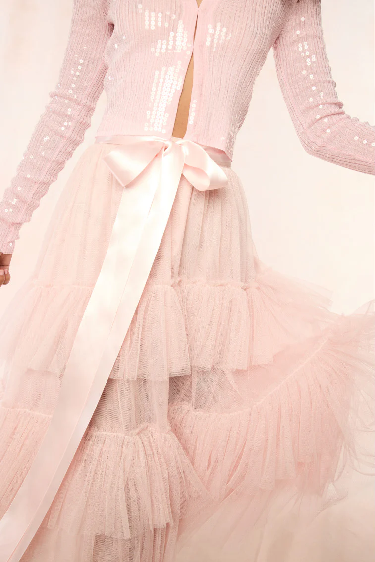 Parriott Tulle Maxi Skirt