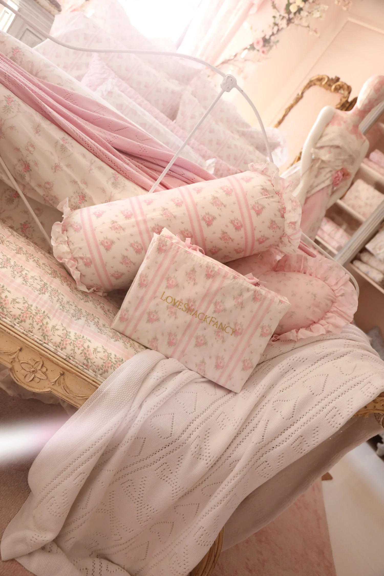 King Floral Sheet Set