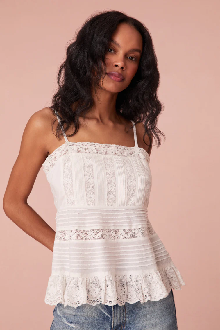 Charlieann Cotton Cami Top