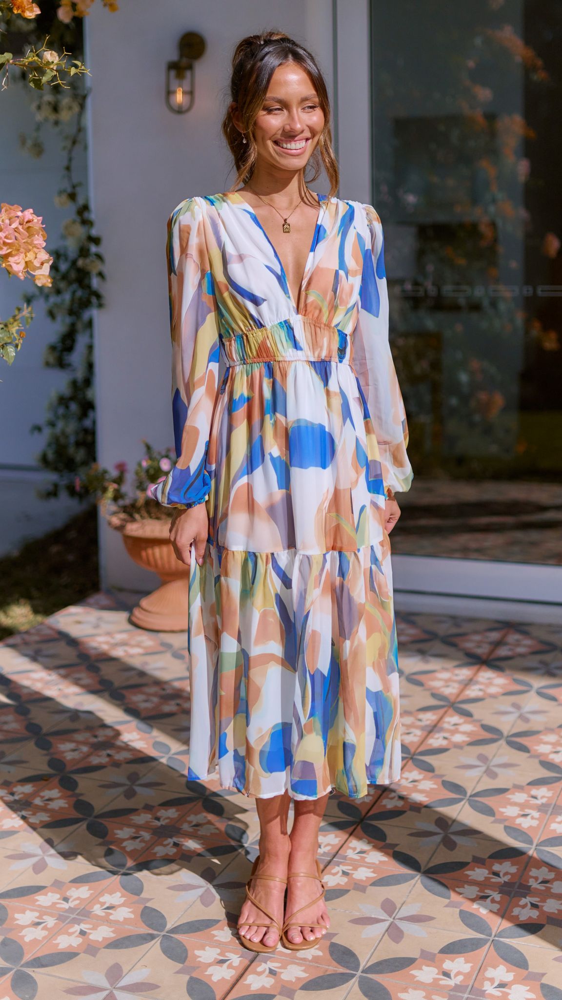 Kerri Midi Dress - Multi
