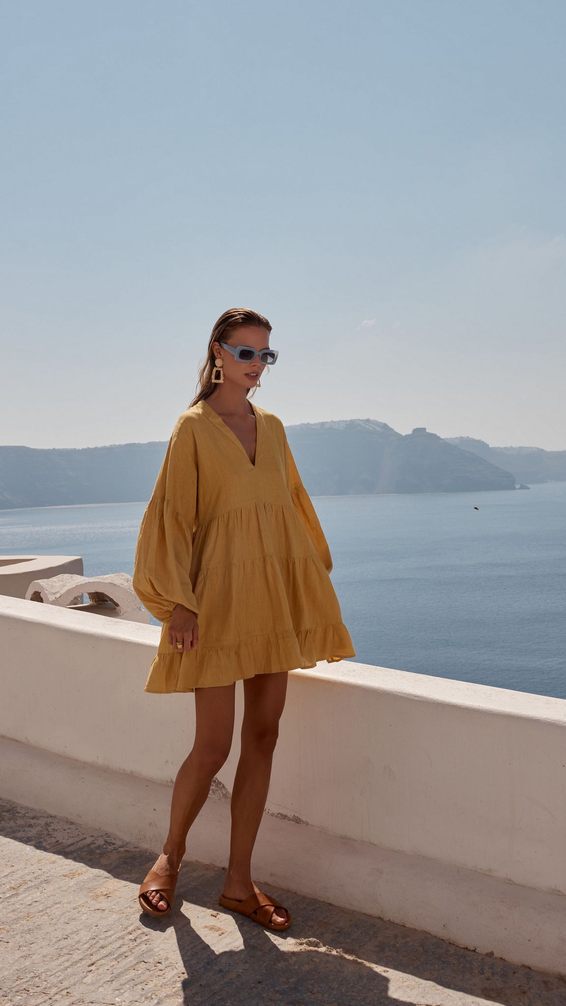 Gala Mini Dress - Gold