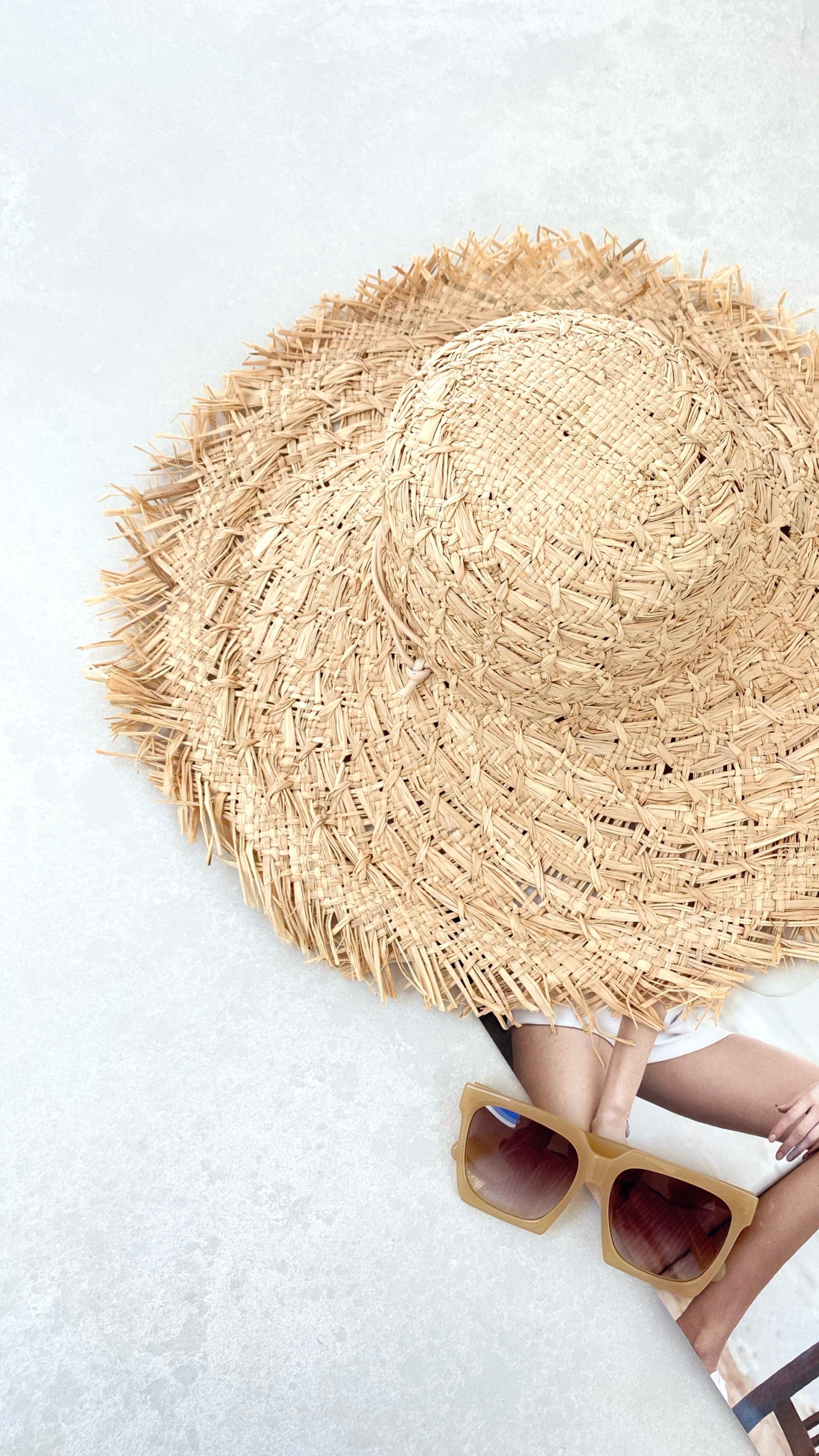 The Aruba Straw Hat - Natural