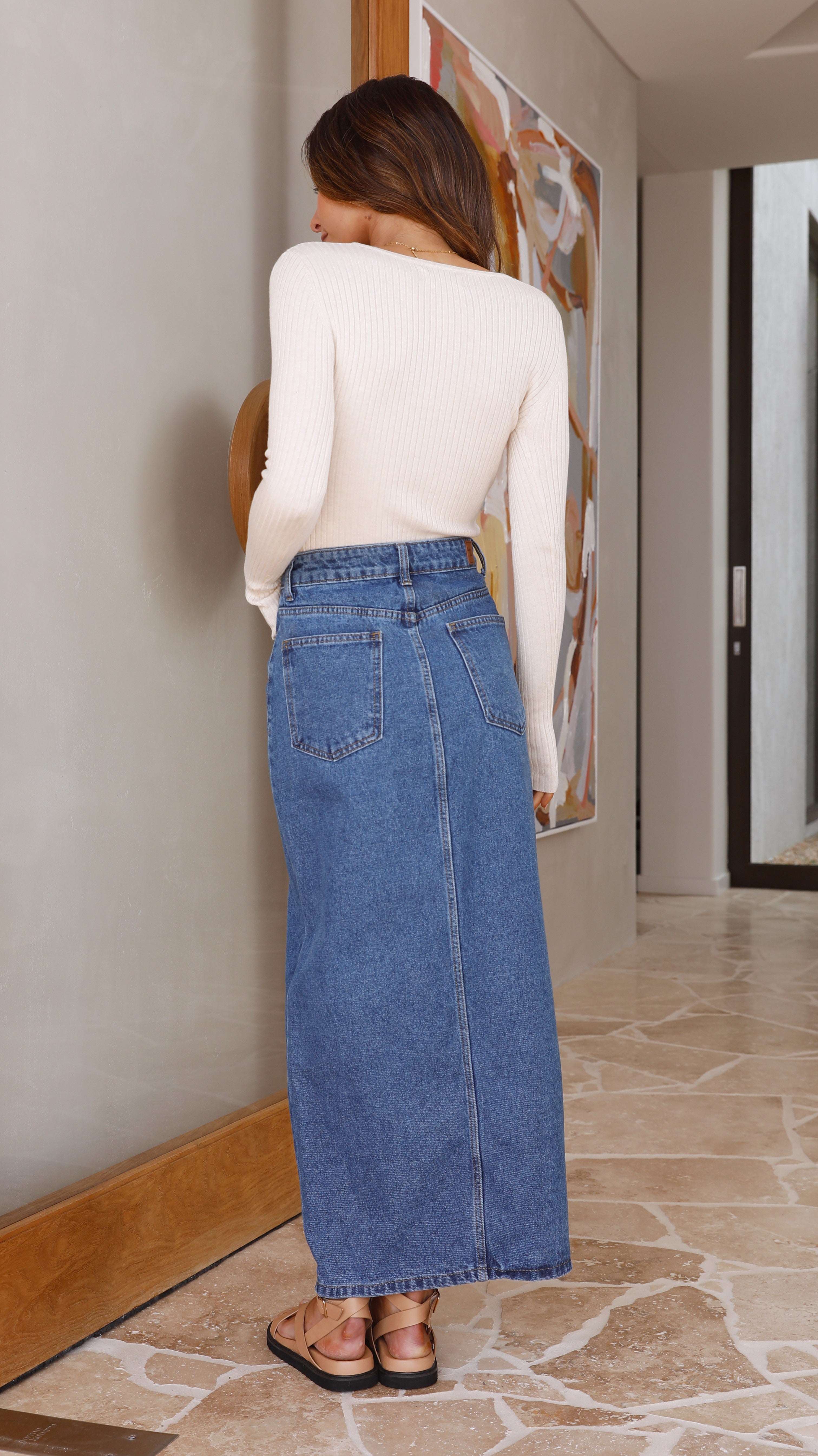 Lyon Knit Cardigan - Cloud