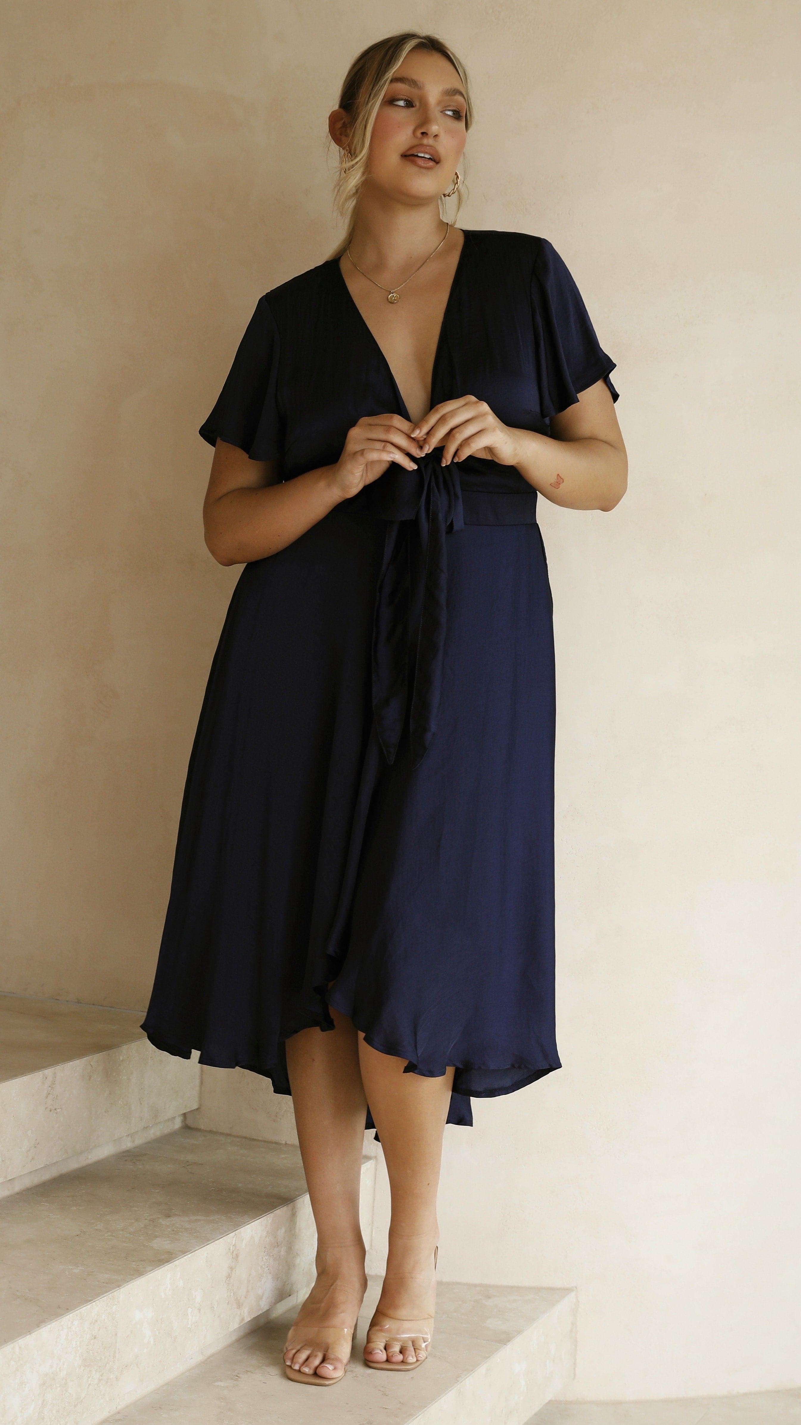 Sunny Daze Dress - Navy
