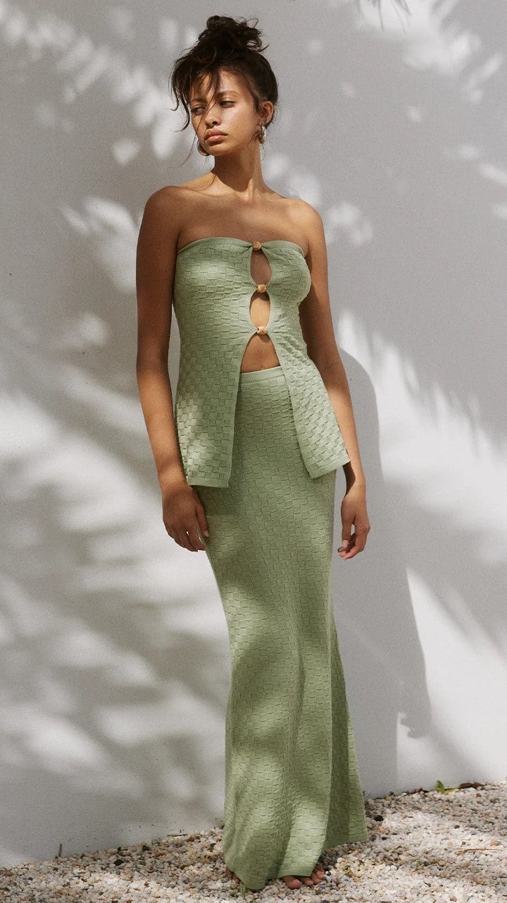 Wataya Skirt - Sage