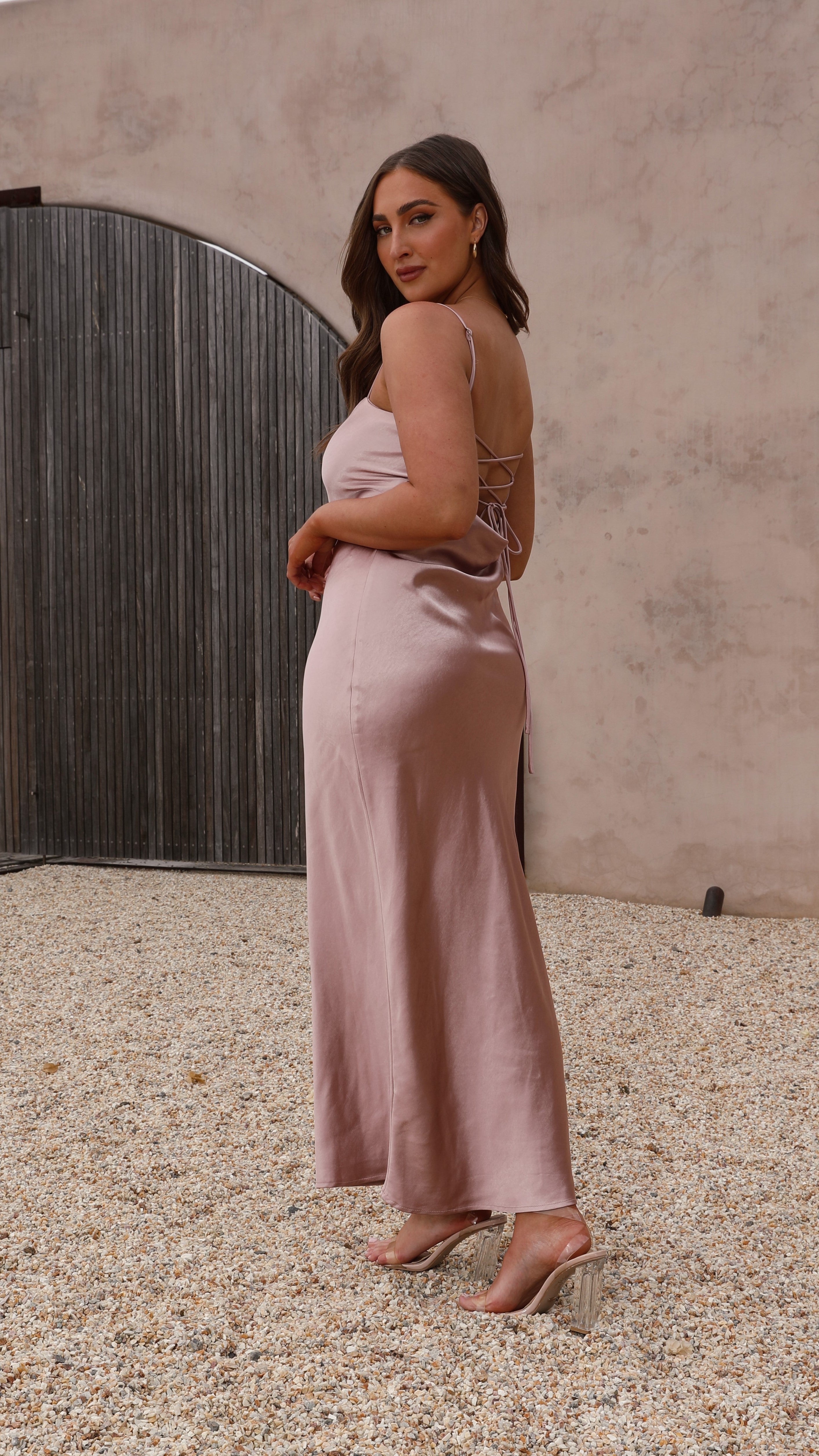 Keira Maxi Dress - Pink