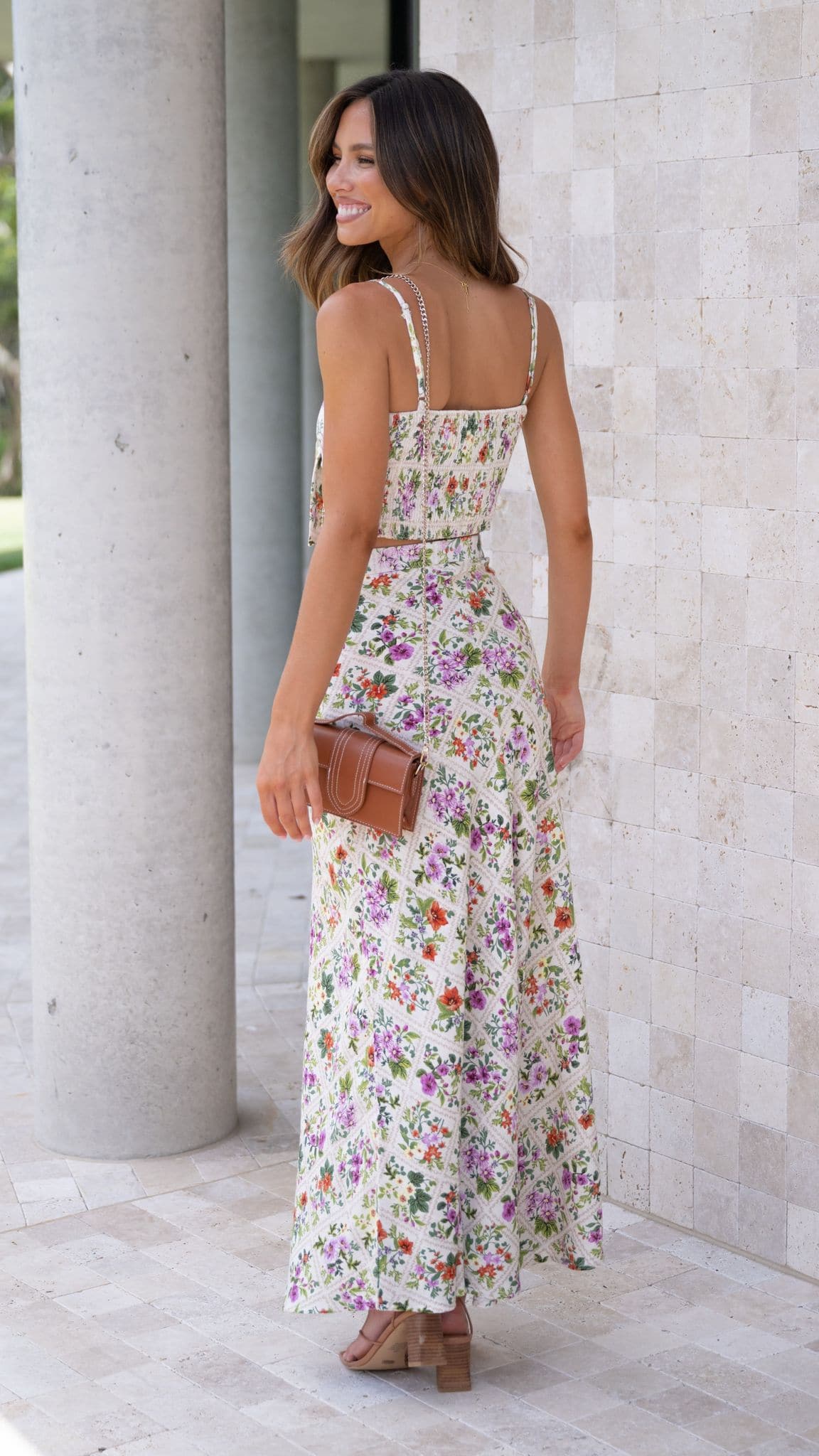 Brair Maxi Skirt - Floral