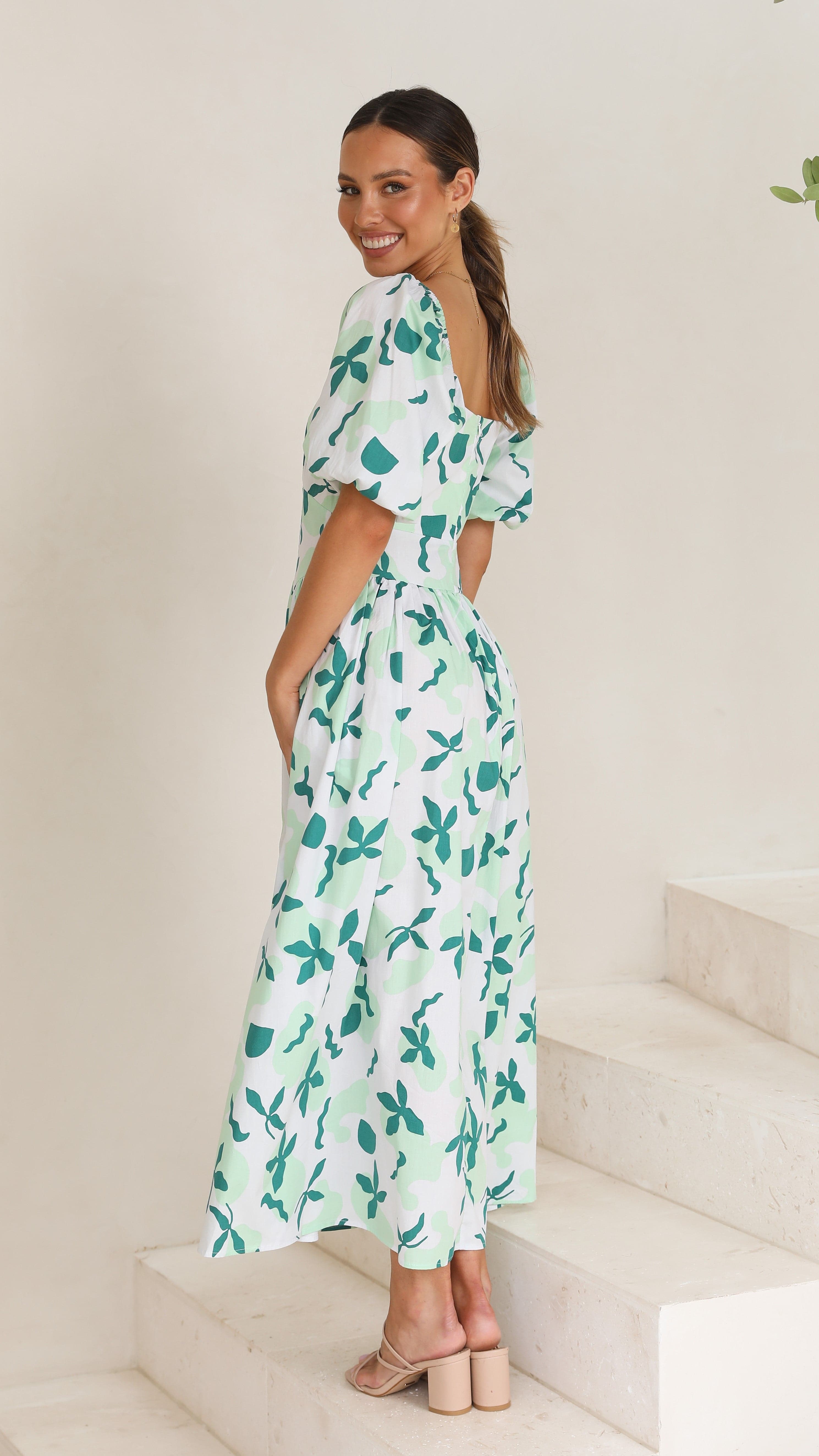 Laylee Maxi Dress - Green