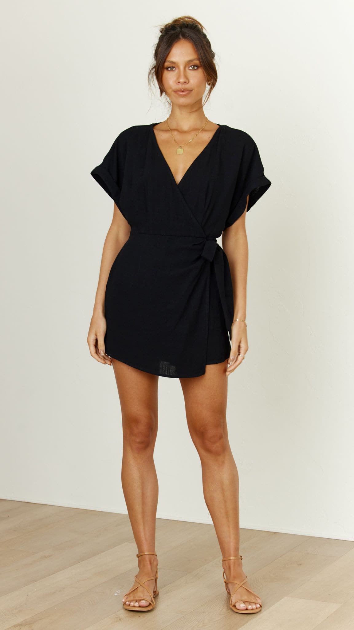 Tarika Playsuit - Black