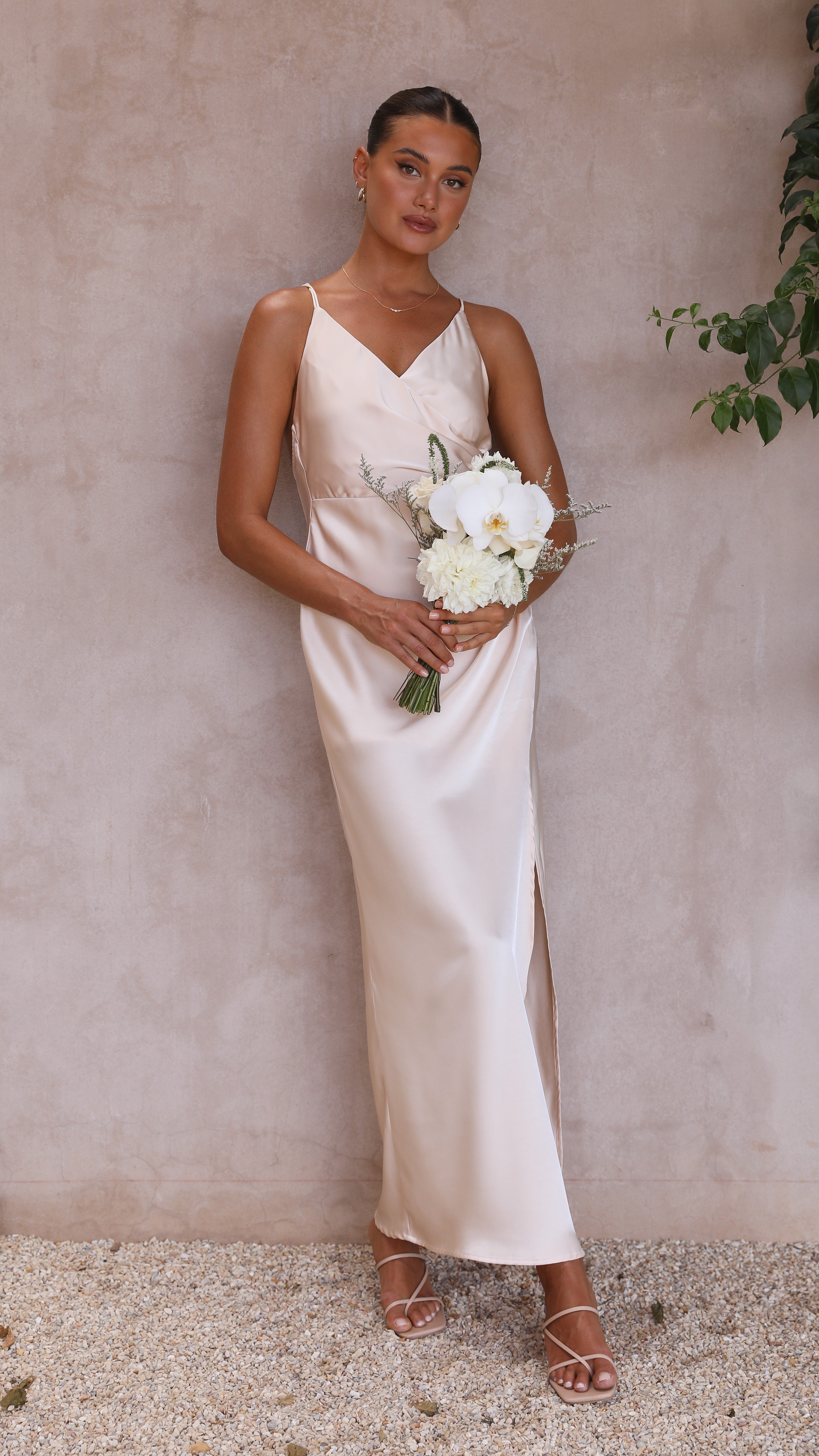 Faith Maxi Dress - Champagne