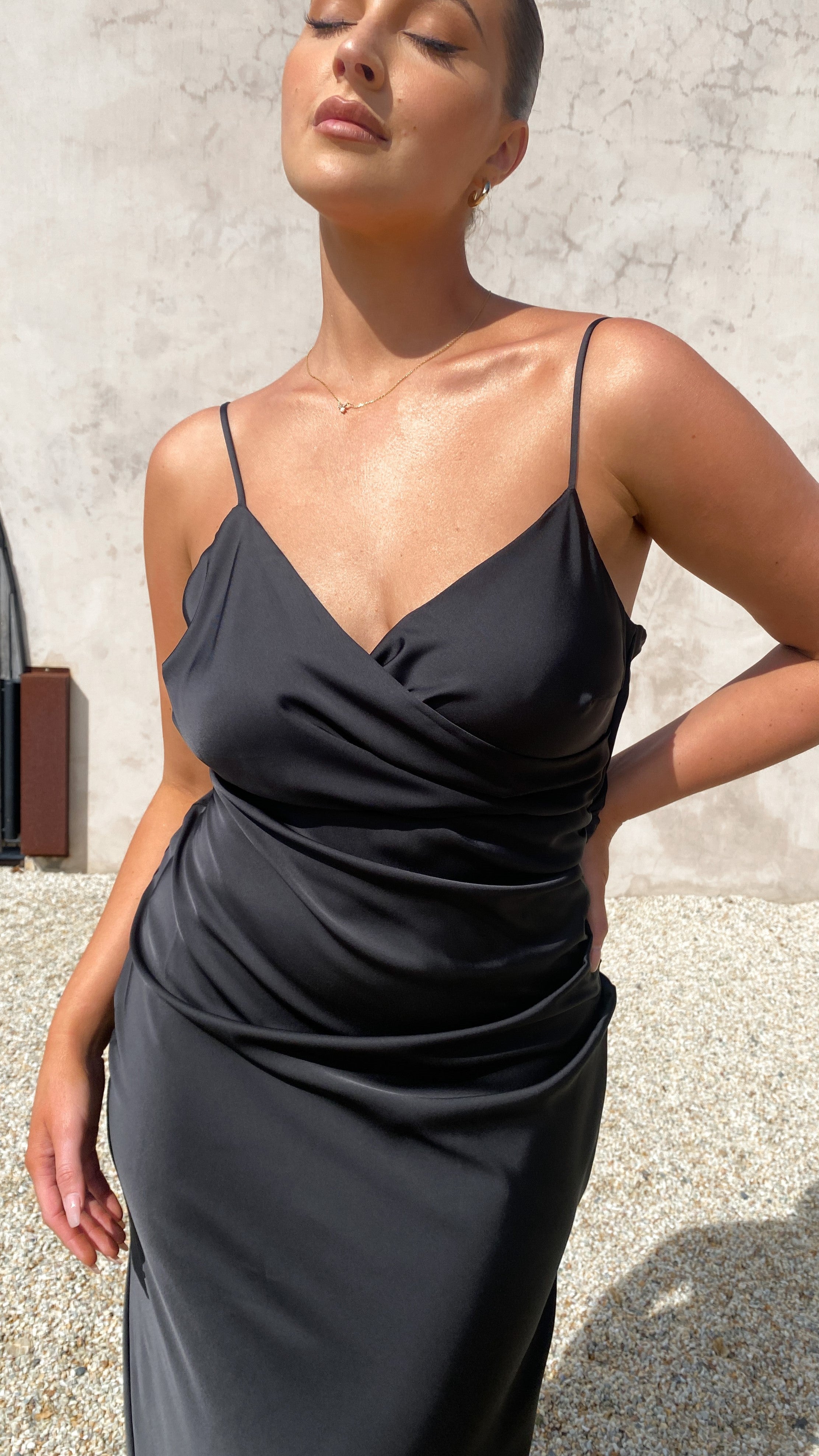 Ariana Maxi Dress - Black
