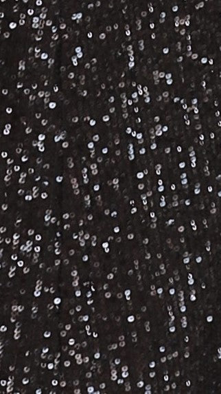 Cher Top - Black Sequins