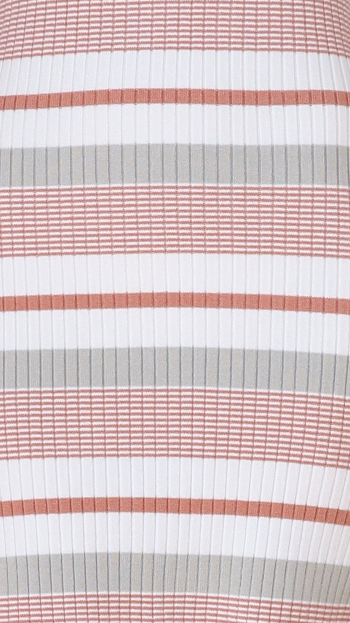 Tula Knit Dress - Light Stripe