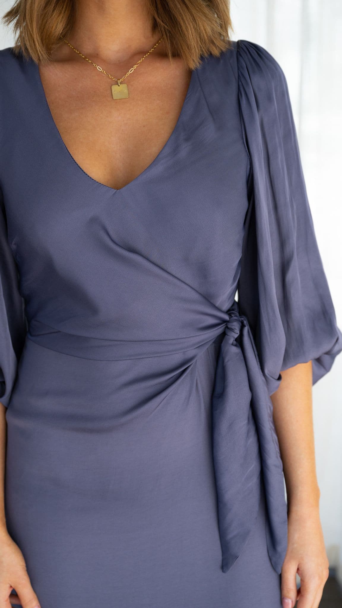 Meilani Midi Dress - Ink