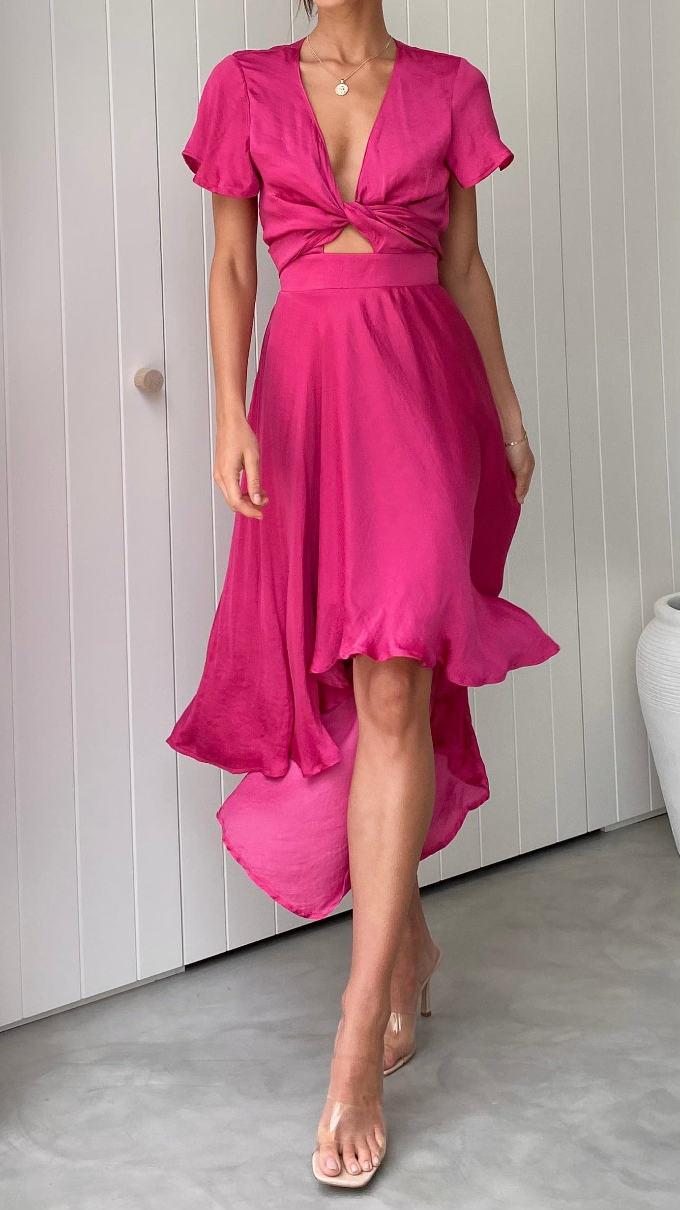 Sunny Daze Dress - Hot Pink