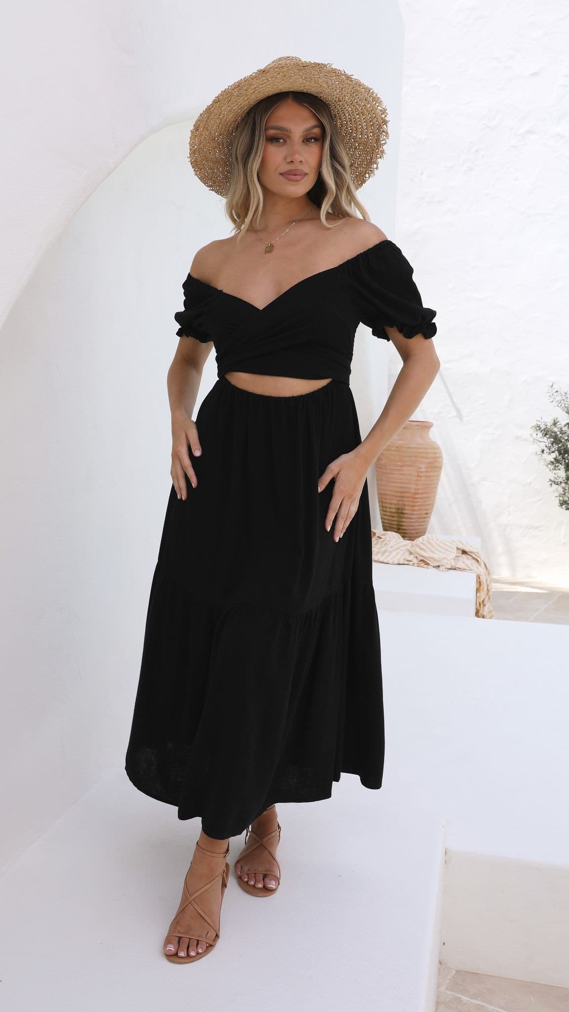 Sami Maxi Dress - Black