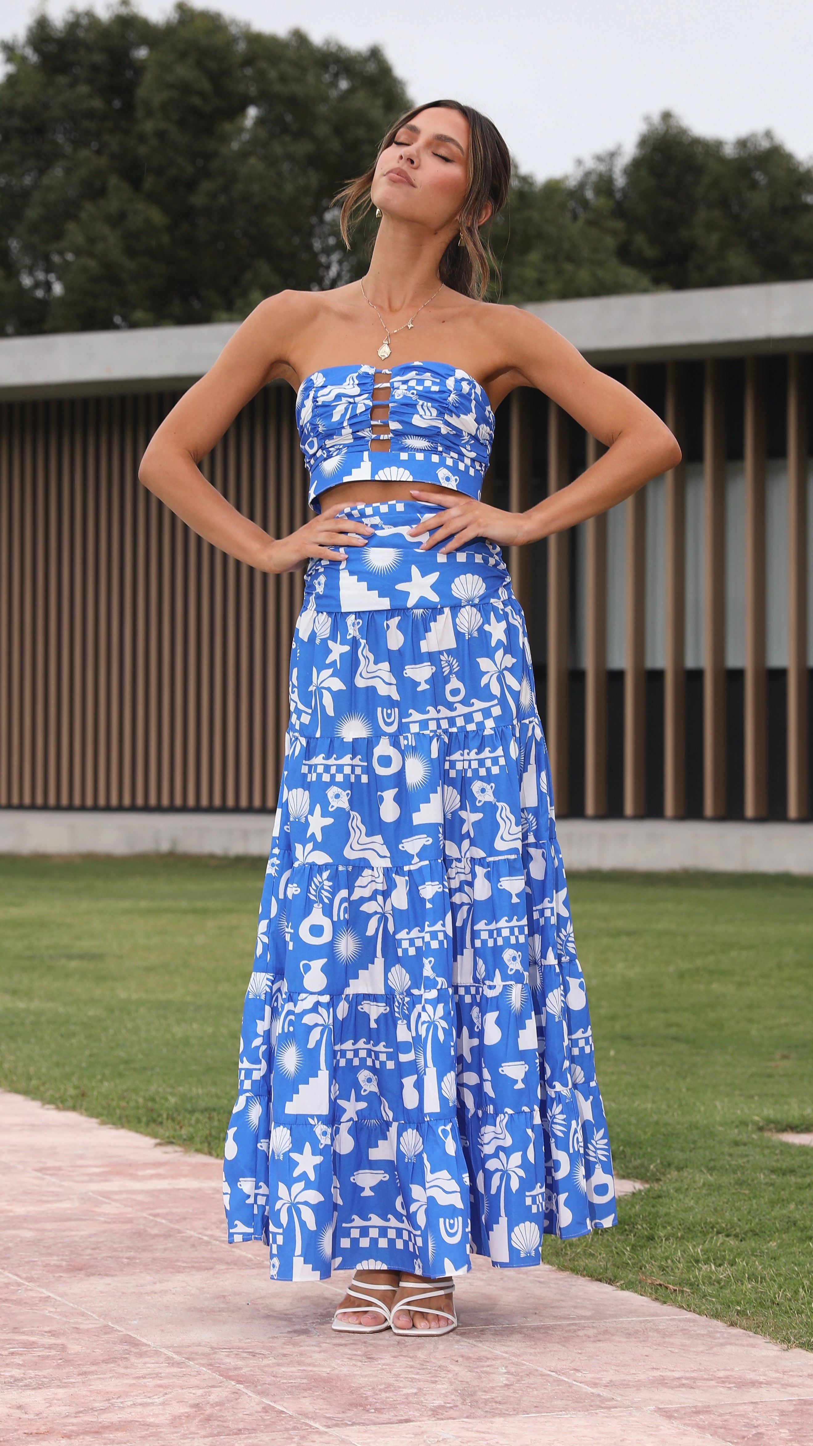 Cove Top - Blue Print