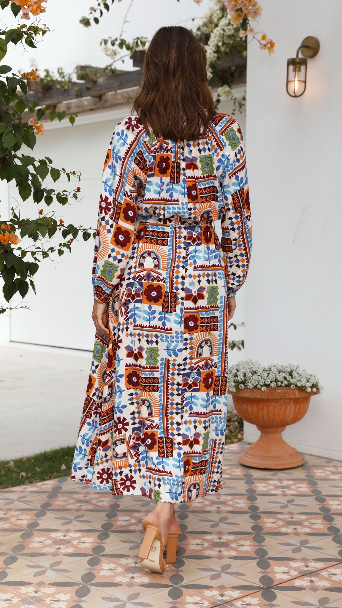 Vanessa Maxi Dress - Elora Print