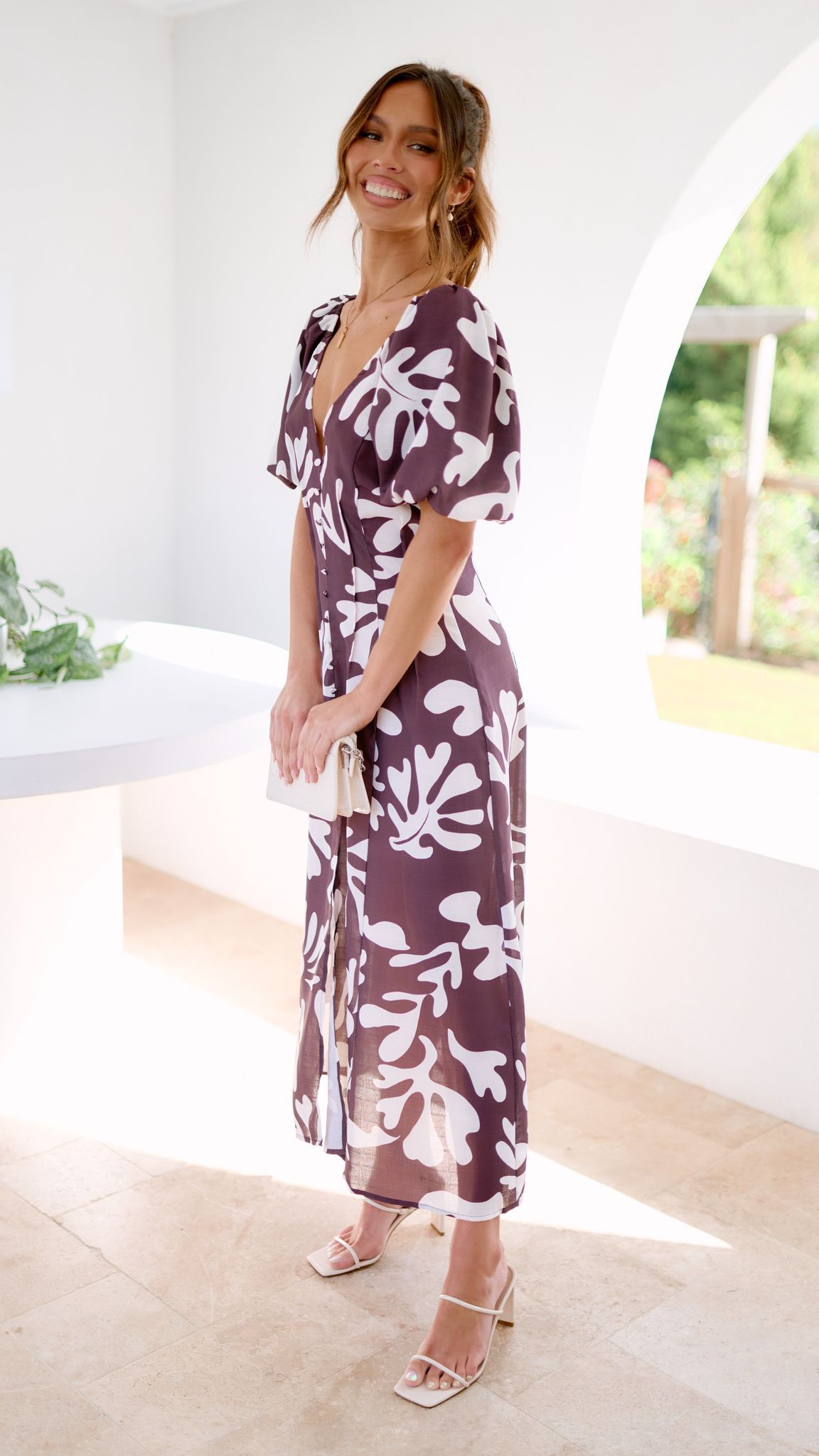 Laney Midi Dress - Botanical