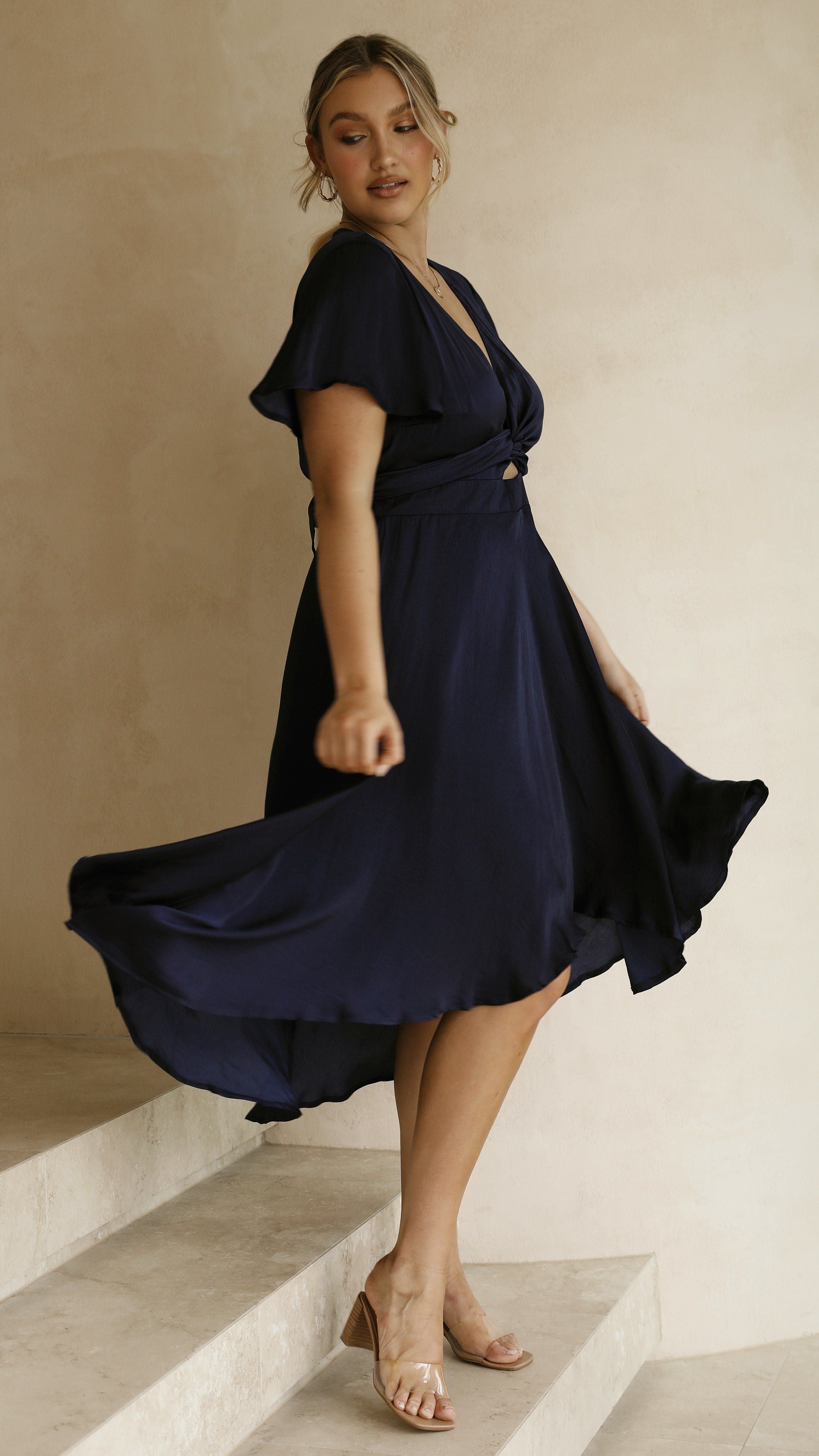Sunny Daze Dress - Navy