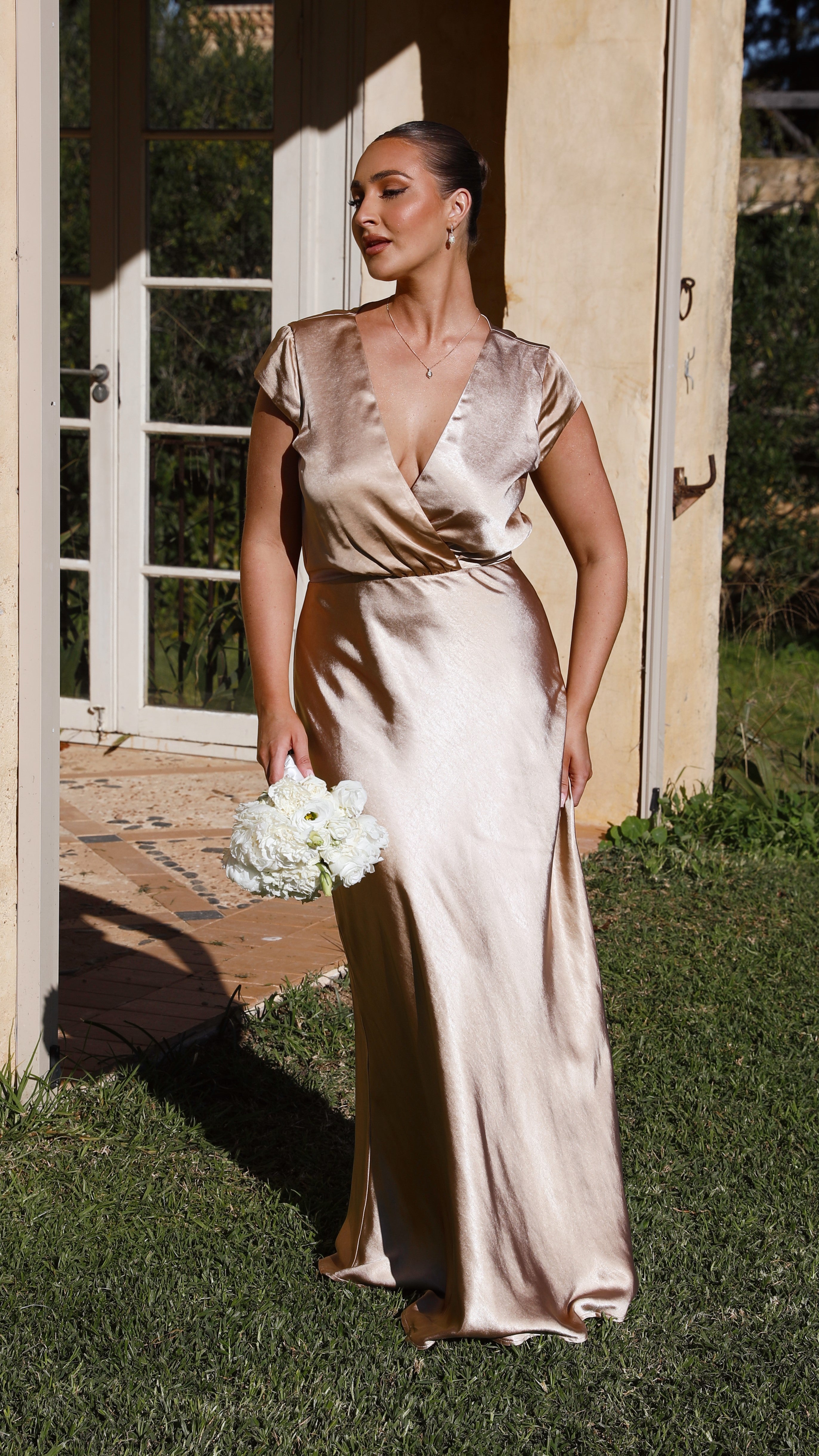 Selma Maxi Dress - Gold