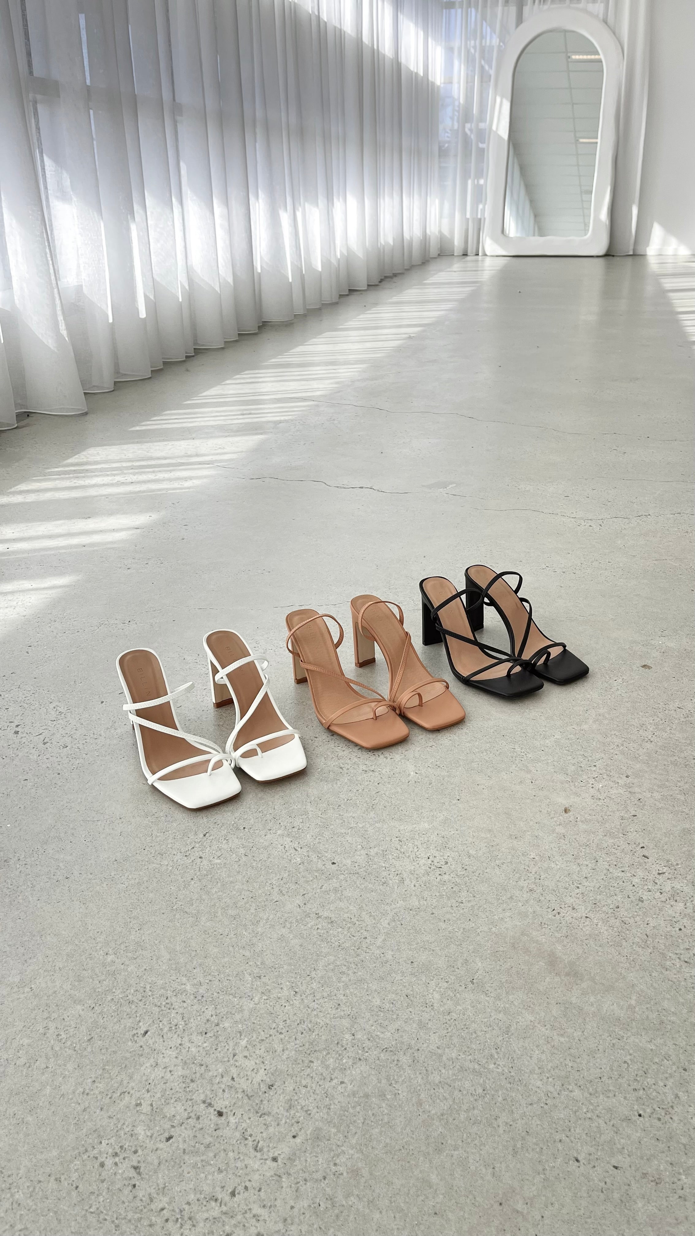 Reyna Heel - White