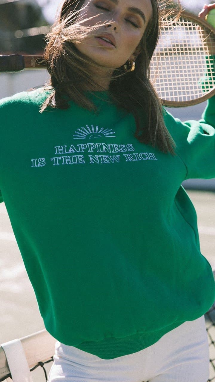 The New Rich Jumper - Green