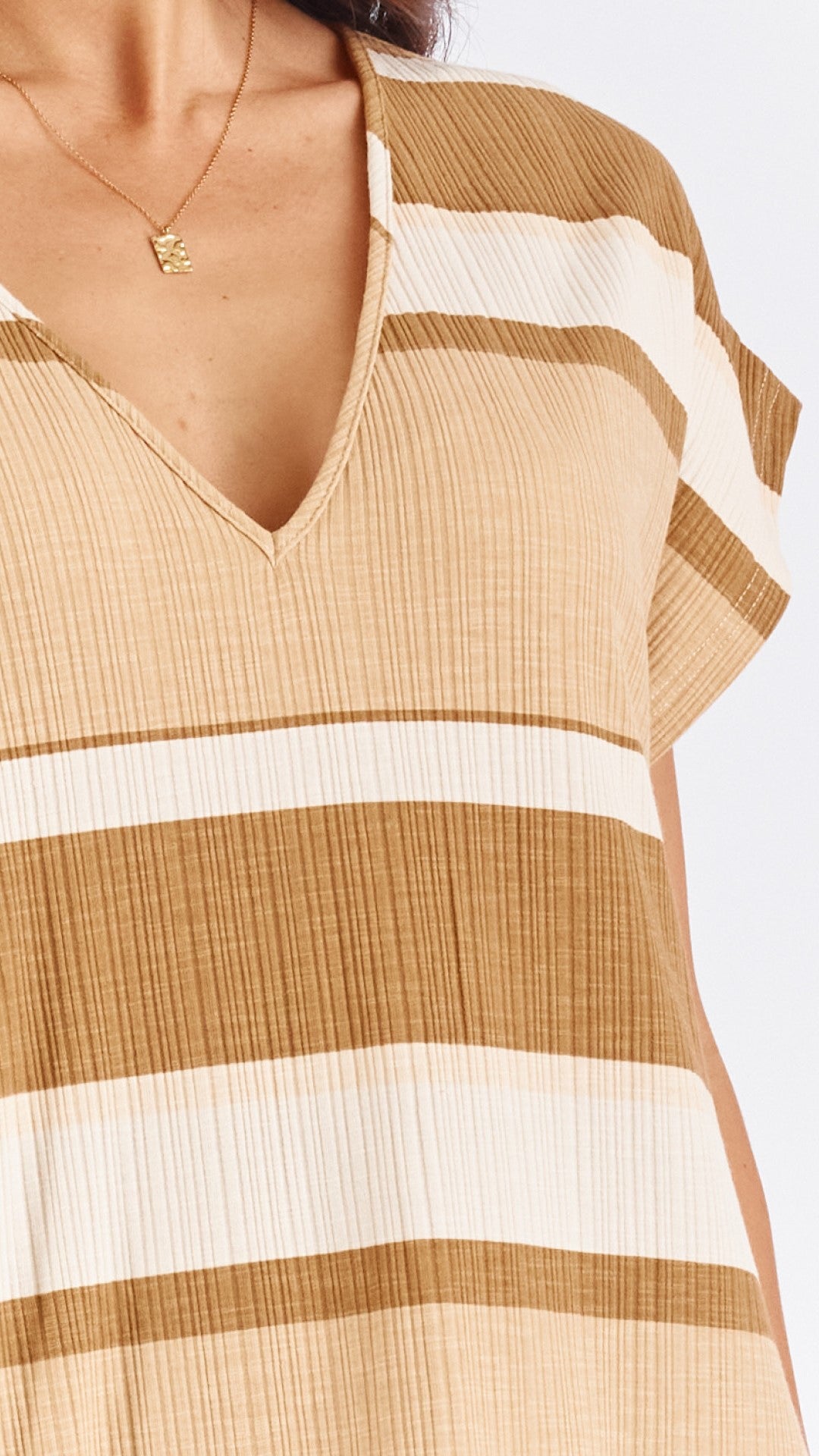 Makenzie Maxi Dress - Stripe Print