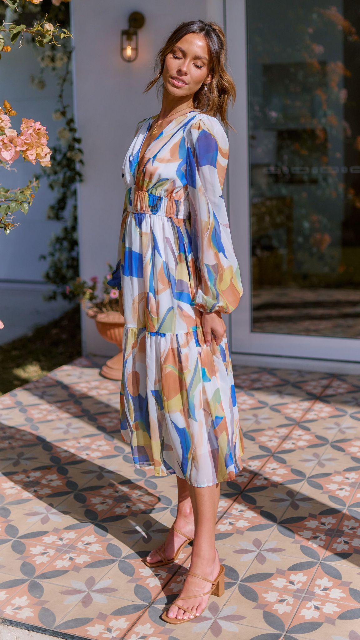 Kerri Midi Dress - Multi