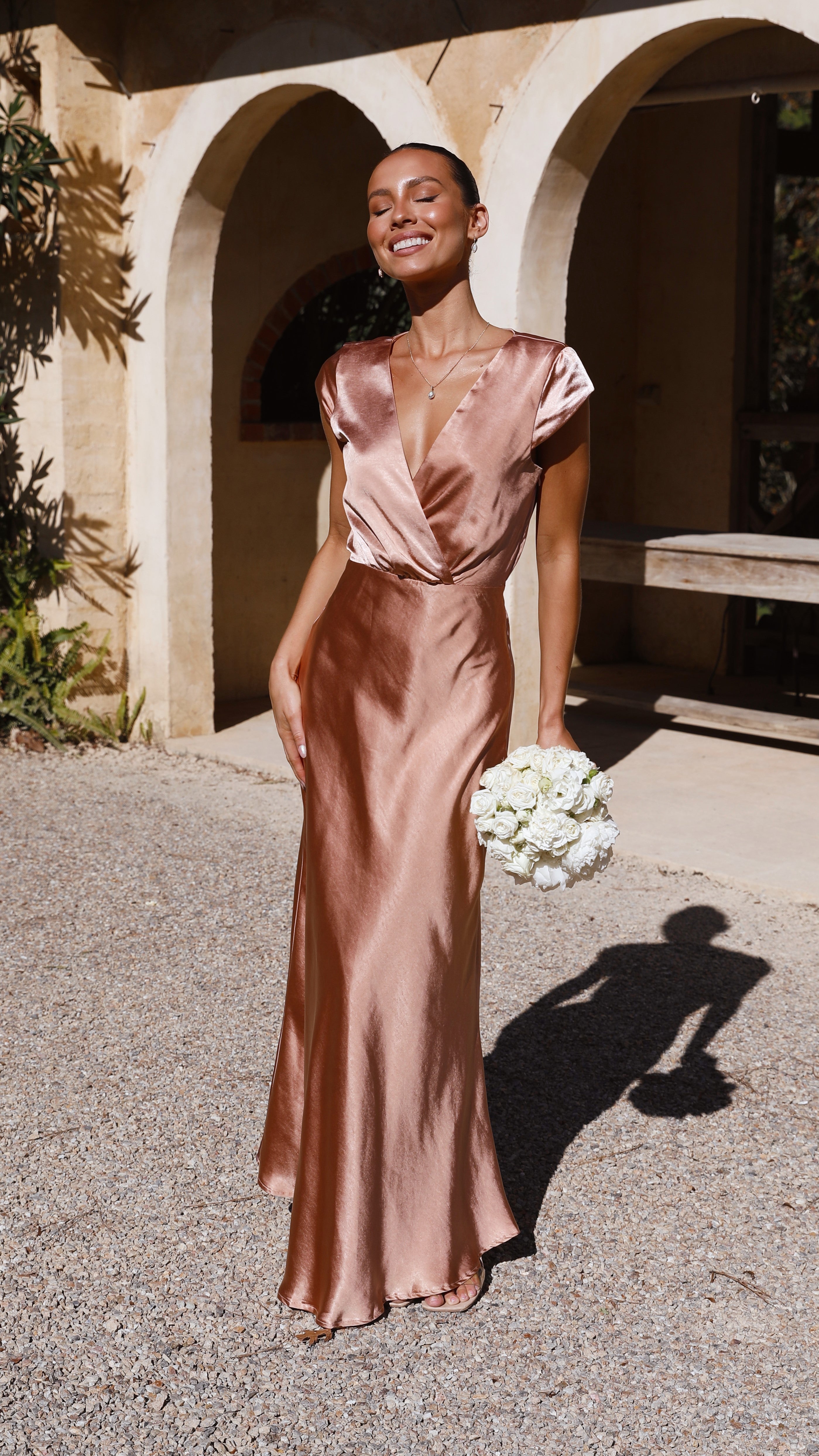 Selma Maxi Dress - Clay