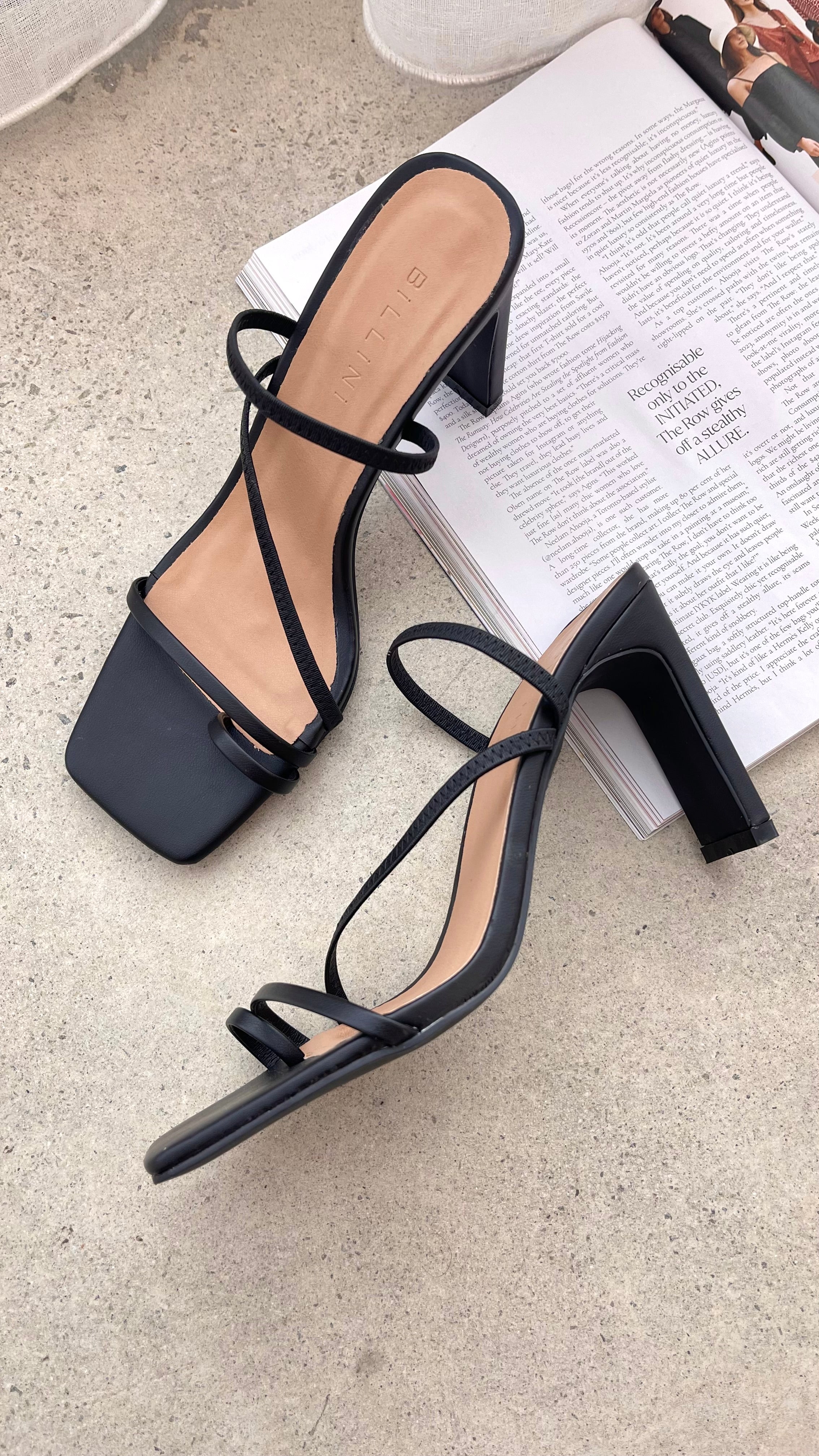 Reyna Heel - Black